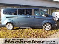 Gebraucht Ford Tourneo Custom Titanium 131 PS (96 kW) 2022 Chromablau metallic Van