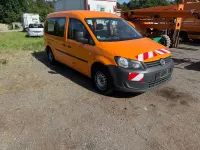 Używany VW Caddy Maxi 102 KM (75 kW) 2014 Pomarańczowy Minivan