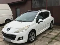 Gebraucht Peugeot 207 90 PS (66 kW) 2011 Weiß Kombi