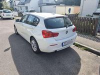 Gebraucht BMW 116 Advantage 109 PS (80 kW) 2016 Weiß Kleinwagen