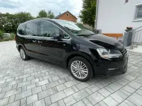 Gebraucht VW Sharan Cup 140 PS (102 kW) 2015 Schwarz Van / Kleinbus