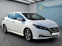 Gebraucht Nissan Leaf Acenta 110 kW (150 PS) 2021 Weiß Kleinwagen