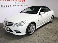 Gebraucht Mercedes E500 Avantgarde 408 PS (300 kW) 2012 Calcitweiss  unilack Cabrio