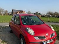 Gebraucht Nissan Micra 65 PS (47 kW) 2009 Rot Limousine