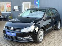 Gebraucht VW Polo Comfortline 60 PS (44 kW) 2014 Schwarz Kleinwagen