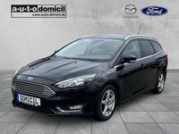 Gebraucht Ford Focus Titanium 125 PS (91 kW) 2017 Schwarz Kombi