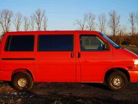 Używany VW T4 102 KM (75 kW) 1998 Czerwony Van
