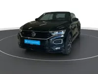 Gebraucht VW T-Roc Cabriolet R-line 150 PS (110 kW) 2021 Schwarz Cabrio