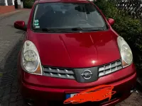Gebraucht Nissan Note 110 PS (80 kW) 2008 Rot Kleinwagen