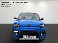 Gebraucht Microcar M.Go 2021 Blau/schwarz (blau) Kleinwagen