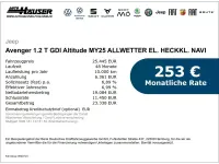 Gebraucht Jeep Avenger Altitude 101 PS (74 kW) 2025 Schwarz SUV