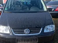 Gebraucht VW Touran 100 PS (73 kW) 2006 Schwarz Van / Kleinbus