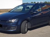 Gebraucht VW Golf VII Trendline 110 PS (80 kW) 2016 Blau Kombi