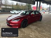 Gebraucht Tesla Model S Plaid 759 kW (1033 PS) 2024 Rot Kleinwagen