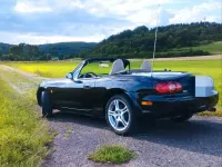 Gebraucht Mazda MX5 110 PS (80 kW) 2005 Schwarz Cabrio