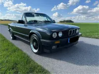 Gebraucht BMW 318 Cabriolet 113 PS (83 kW) 1993 Schwarz Cabrio