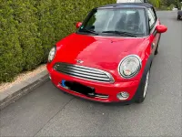 Gebraucht Mini Cooper Cabriolet 122 PS (89 kW) 2009 Rot Cabrio