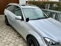 gebraucht Mercedes C220 CDI T AVANTGARDE AMG Optik Bixenon AHK