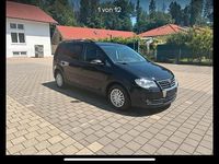Gebraucht VW Touran 140 PS (102 kW) 2009 Schwarz Van / Kleinbus