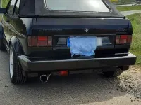 Gebraucht VW Golf Cabriolet Sportline 133 PS (97 kW) 1991 Schwarz Cabrio