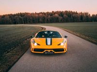 Gebraucht Ferrari 458 605 PS (444 kW) 2015 Giallo modena Cabrio