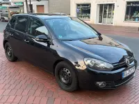 Gebraucht VW Golf VI Style 122 PS (89 kW) 2011 Schwarz Kleinwagen