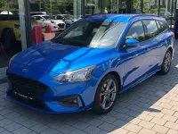Gebraucht Ford Focus ST-Line 125 PS (91 kW) 2019 Blau Kombi