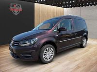 Gebraucht VW Caddy Edition 110 PS (80 kW) 2017 Violett (black berry) Van / Kleinbus