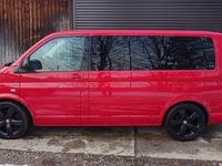 Gebraucht VW Multivan 140 PS (102 kW) 2014 Rot Van