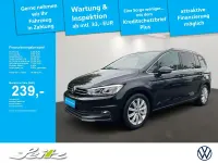 Gebraucht VW Touran Highline 150 PS (110 kW) 2018 Schwarz Van / Kleinbus