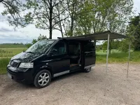 Gebraucht VW Multivan 131 PS (96 kW) 2007 Schwarz Van / Kleinbus