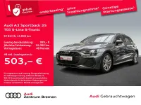 Używany Audi A3 S-Line 150 KM (110 kW) 2025 Szary Sedan/Limuzyna