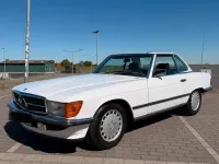 Gebraucht Mercedes SL300 179 PS (131 kW) 1987 Weiß Cabrio