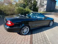 Gebraucht Mercedes CLK200 Avantgarde 184 PS (135 kW) 2008 Schwarz Cabrio