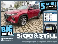 Gebraucht Hyundai Tucson Trend 150 PS (110 kW) 2021 Sunset red metallic SUV