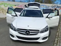 Usado Mercedes E200 Avantgarde 136 CV (100 kW) 2015 Blanco Berlina