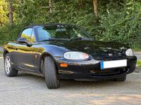 Gebraucht Mazda MX5 110 PS (80 kW) 1998 Schwarz Cabrio