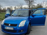 Gebraucht Suzuki Swift 92 PS (67 kW) 2008 Blau Kleinwagen