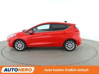 Gebraucht Ford Fiesta Titanium 125 PS (91 kW) 2018 Rot Limousine