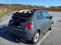 Second-hand Fiat 500C Pop 69 CP (50 kW) 2016 Gri Cabrio