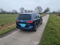 Gebraucht VW Sharan Highline 184 PS (135 kW) 2016 Blau Van / Kleinbus