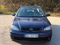 Gebraucht Opel Astra Selection 101 PS (74 kW) 2001 Blau Limousine