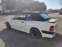 Gebraucht Ford Escort Cabriolet 105 PS (77 kW) 1984 Weiß Cabrio