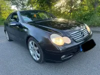 Gebraucht Mercedes 200 163 PS (119 kW) 2002 Schwarz Coupé