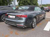 Gebraucht Audi A5 Cabriolet S-Line 265 PS (194 kW) 2022 Daytonagrau perleffekt verdeck schwarz (metallic) Cabrio