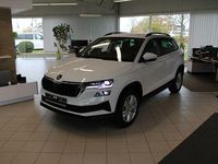 Gebraucht Skoda Karoq Selection 150 PS (110 kW) 2024 Weiß (moonweiss metallic) SUV