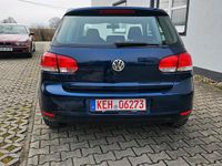 Gebraucht VW Golf VI 80 PS (58 kW) 2009 Blau Kleinwagen