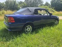 Gebraucht Opel Astra Cabriolet Edition 71 PS (52 kW) 1995 Blau Cabrio
