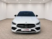 Gebraucht Mercedes CLA200 AMG 163 PS (119 kW) 2021 Digitalweiss  metalliclack Coupé