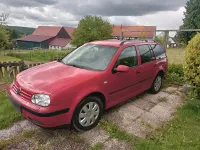 Brugt VW Golf IV 110 HK (80 kW) 2002 Rød Stationcar